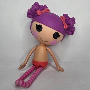 Lady Stillwaiting Purple and Pink Doll with Bow Accents